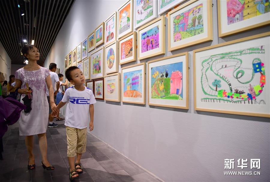 （教育）（1）“丝路·西安”第二届西安少儿艺术双年展开展