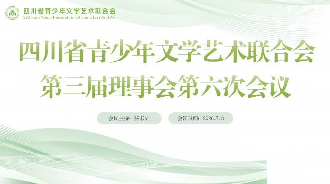省青少年文联第三届理事会第六次会议召开——聚焦规范化建设，开启治理新篇章